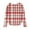 Red-1, variant on Boys Girls Plaid Long Sleeve Shirts Casual Crew Neck Loose Pullover Tops Soft Comfy Cute Sport Athletic Fashion Tunic Blouses (Red-1,11 Years)