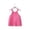 Pink1, variant on Posijego Toddler Baby Girls Overalls Shorts Cotton Romper Suspender Jumpsuits Kids Infant Girls Solid Color Summer Outfits