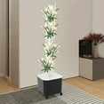 thumbnail image 5 of ToppiJoy Hydroponics Growing System, 50-Plants Indoor Hydroponic Tower with Pump System, Plants Germination Kit with Wheels, Vertical Hydroponic System for Gardening Lover, 5 of 19