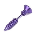thumbnail image 1 of Pendiente de titanio con tornillo para Halloween, pendientes de acero inoxidable, 1 of 1