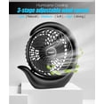 thumbnail image 4 of Ventilador portátil recargable Viniper de 3 velocidades con rotación de 180, 4 of 7