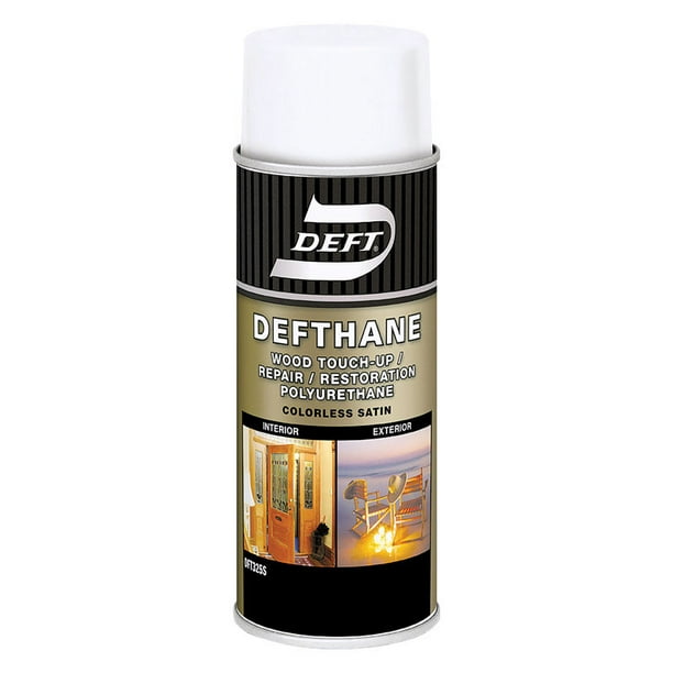 Deft Defthane Satin Clear Polyurethane Spray 11.5 oz. Case Of 6