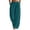 AR18-Dark Green, variant on Lumtrix Linen Pants Women Wide Leg Palazzo Pants Flowy Elastic Waist Summer Beach Trebdy Casual Trousers With Pockets Brown XL