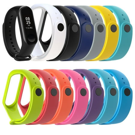 New Replacement Silicone Wrist Strap Watch Band For Xiaomi MI Band 3 Smart Bracelet