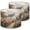 Color 3, variant on Linen Drum Lamp Shades Charming Cottage Rose Garden Winding Impressionistic 13" x 13" x 10" Lampshade for Table Lamps Floor Lamps Lamp Shade Replacement Easy Assembly Required