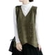 thumbnail image 1 of Minnieouse Manténgase elegante y cómodo en un suéter clásico, chaleco de punto esencial a la moda, cárdigan Prendas para la parte del cuerpo Verde, 1 of 6