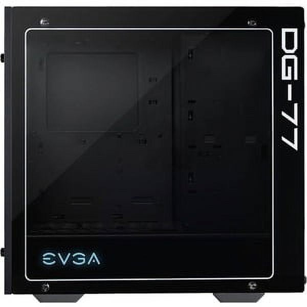 EVGA DG-77 Tempered Glass Mid-Tower Gaming Computer Case Matte