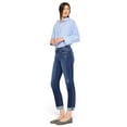 thumbnail image 5 of Kancan - Emely Mid-Rise Slim Straight Leg Jeans (27" Inseam) - KC20062D, 5 of 8