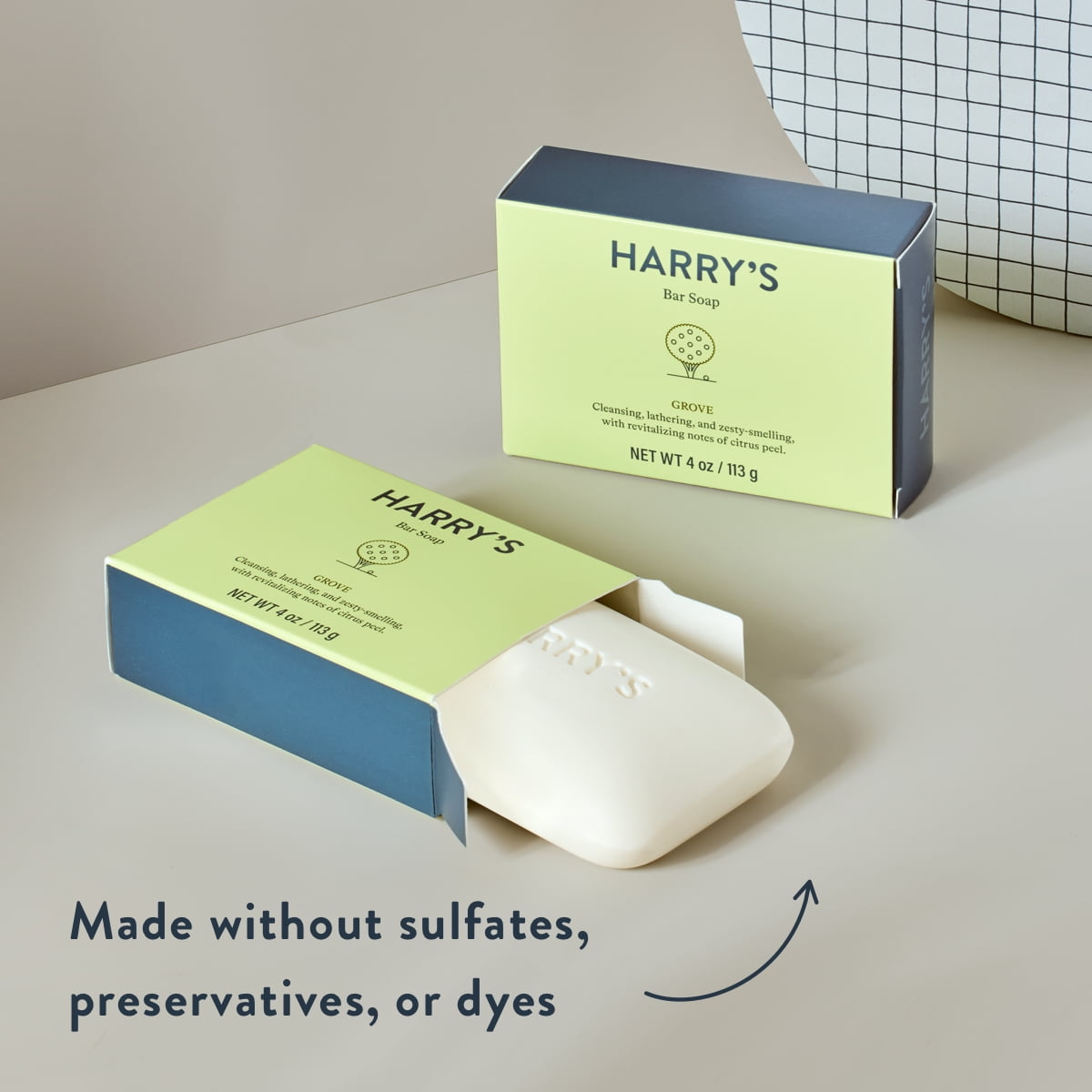 New Harry's Grove Bar Soap - 4 bar soaps - health and beauty - by owner -  household sale - craigslist