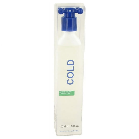 COLD by Benetton Eau De Toilette Spray (Unisex) 3.4 oz