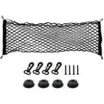 thumbnail image 2 of Summer Savings Qaailabf Car Rear Cargo Net Elastic Storage Organizer Net Trunk Cargo Storage Net Universal For Car Vehicle SUV, 2 of 9