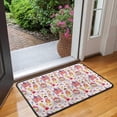 thumbnail image 2 of Colorful Princess Castle Carriage Pattern Door Rugs,Washable Non Slip Door Mats Indoor,Decorative Door Mats,Entry Mat Indoor for Entrance,Bedroom,Kitchen,Bathroom,30"x17", 2 of 6