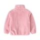 thumbnail image 4 of Cowsor Baby Kids Sherpa Jacket with Zipper, Cotton-Lined Fuzzy Outerwear Coat for Infant Toddler, 4 of 7