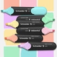 thumbnail image 4 of Clearance! JOB Highlighters Assorted Pack Of 6 ColorwithDual Chisel Tip for (1mm) & Wide (5mm) Lines Ink for Maximum Luminosity Marks 5ml Office&Craft&Stationery,Red, 4 of 8