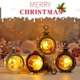 thumbnail image 2 of Adornos navideños para el hogar, linternas, velas LED, velas de té, adornos para árboles de Navidad, lámpara de alce de Papá Noel, regalo de Año Nuevo, 2 of 5