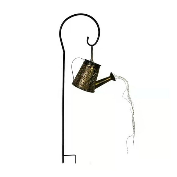 RKSTN Lights Solar Watering Can With Lights Garden Decor Watering Can Lights For Solar Garden LED, Outdoor String Lights, Star Garden Lights Lights