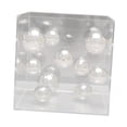 thumbnail image 2 of Adorno de bola de acrílico transparente para decoración de escritorio. 18cmx18cmx18cm, 2 of 9