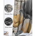 thumbnail image 6 of Spring Tulips Flower Black Out Curtains 72 Inch Long, Light Blocking Drapes with Black Liner, Vintage Floral Barn Doors Rustic Beige Thermal Blackout Curtains for Bedroom Living Room 52"x72" 2 Panels, 6 of 8