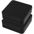 thumbnail image 1 of unbranded 2Ud Cajas Metálicas Negras Con Tapa Para Almacenaje De Y Objetos Pequeños Elegantes Y Portátiles, 1 of 6