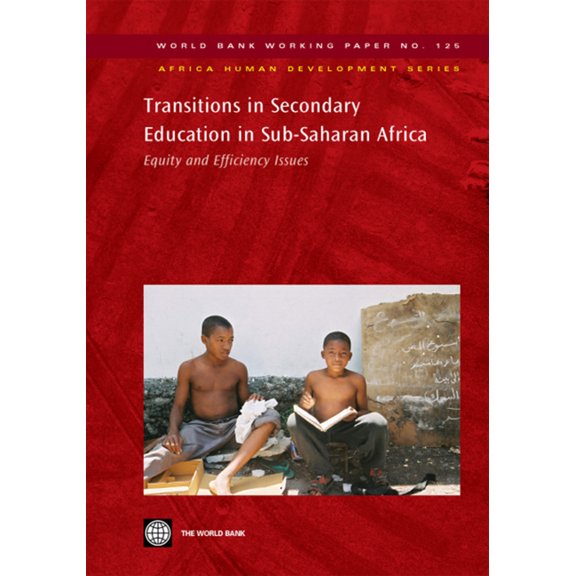 Africa Human Development Transitions in Secondary Education in Sub-Saharan Africa: Equity and Efficiency Issues Volume 125, (Paperback)