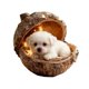 thumbnail image 2 of Adorno navideño de animales del bosque | Colgante de decoración navideña de 10 cm | Adorno de criaturas del bosque para decorar el árbol | Regalo festivo para la decoración navideña del hogar, 2 of 6