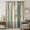Brown, variant on Farmhouse Teal Brown Sheer Curtains 45 Inches Long, Vintage Retro Ombre Wooden Light Filering Curtains, Breathable Simi Curtain Privacy Drapes for Kitchen Bathroom Lightweight Small Window Treatment