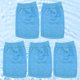 thumbnail image 3 of Cubierta Basura Microporosa para Piscina Espumadera para Piscina Filtro para Piscina Filtro para Calcetines (paquete 5 Azules) Azul 5, 3 of 7