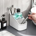 thumbnail image 3 of Pyaiiner Desktop Organizer Large Capacity With Multiple Compartments Widely Used To Save Space Cosmetic Box Grocery Sorting Box, 3 of 7