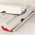 thumbnail image 3 of Hutzler Refillable Wrap Dispenser - Stores & Dispenses Foil, Plastic Wrap, Wax Paper and Parchment Paper - Green, 3 of 7