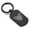 Black, variant on Stainless Steel Geometric Polygon Dog Animal Dog Tag Keychain Circle Ring