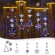 thumbnail image 1 of Luces Navideñas para Ventanas Xihbxyly Luces LED Colgantes que Funcionan con pilas, 1 of 6