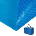 thumbnail image 1 of Costway 12 x 24 ft Rectangular Pool Solar Cover 12 Mil Heat Retaining Blanket with Carry Bag, 1 of 10