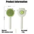thumbnail image 5 of Rungopro 2024 New Pet Hair Cleaner Brush, Cat Grooming Brush Long or Short Hair Cats Dogs Pet Massage Brushes, Self Cleaning Slicker Comb for Kitten Removes Tangles Loose Fur, 5 of 6