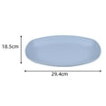 thumbnail image 7 of ACDANC Lightweight Wheat Straw Plate,Unbreakable Deep Dinner Plate,Plastic Plate Reusable,Assorted Colors,Microwave&Dishwasher Safe, 7 of 7