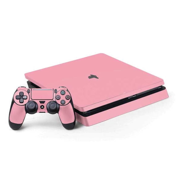 Skinit Light Pink PS4 Slim Bundle Skin