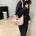 thumbnail image 2 of ZZ3132 Bolso casual con bolso nube plisado nailon moda-PZ20240723015441 Rosa, 2 of 5