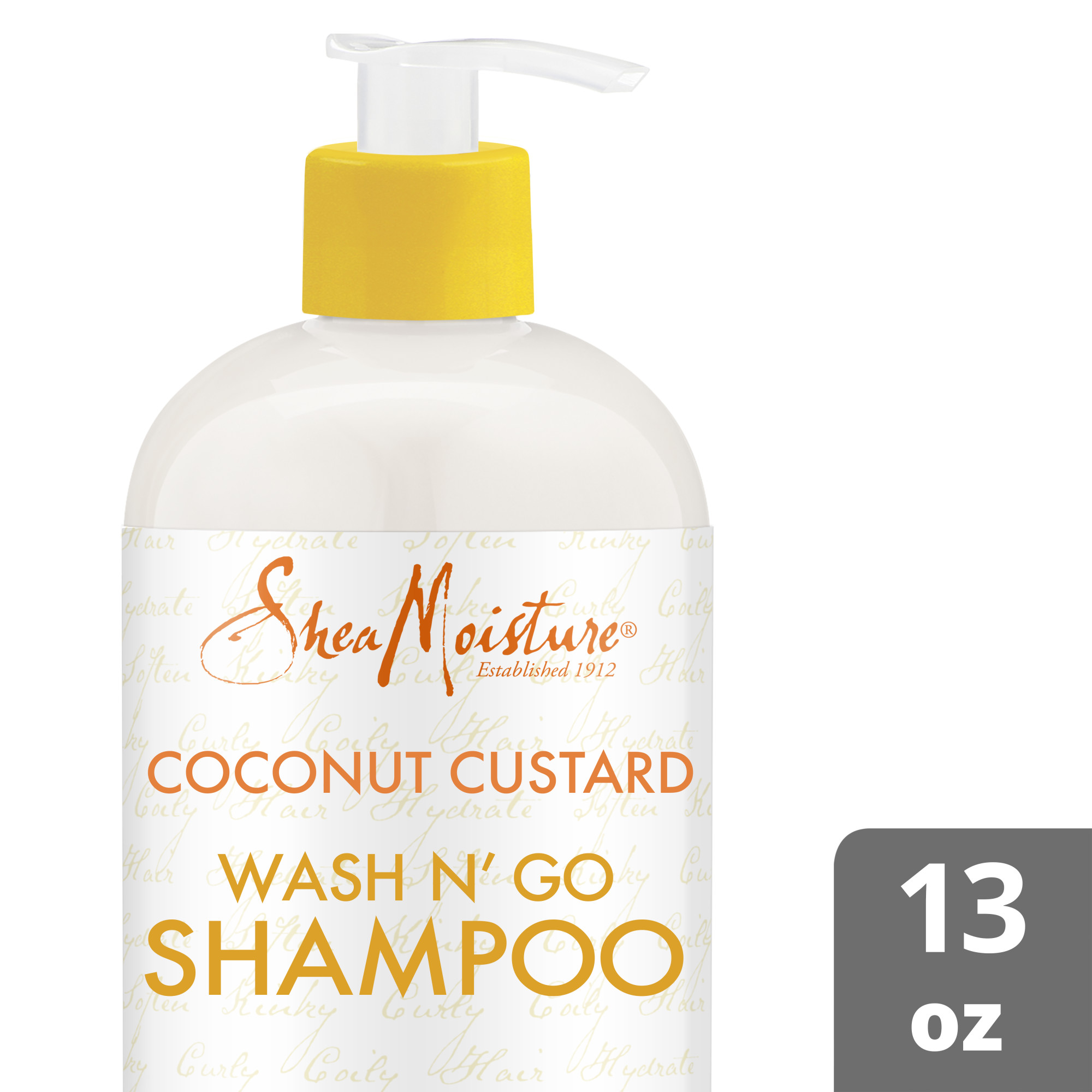 SheaMoisture Wash N' Go Shampoo Phthalate Free Shampoo to Cleanse and Detangle Curly Hair, 13 oz - image 2 of 8