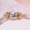 Rose Gold, variant on Interwoven Pattern Spot Drill Zircon Ring: Geometric Alloy Rings for Women, Gift Jewelry
