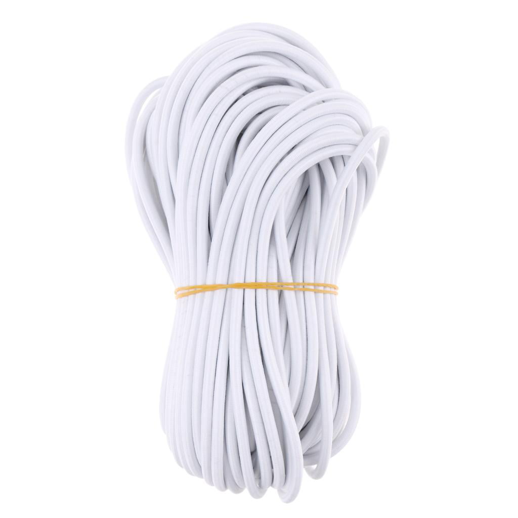 6mm Strong Elastic Bungee Shock Cord Rope Stretch String DIY for Marine Boat 