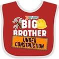 thumbnail image 3 of Inktastic Big Brother Under Construction Boys Baby Bib, 3 of 4
