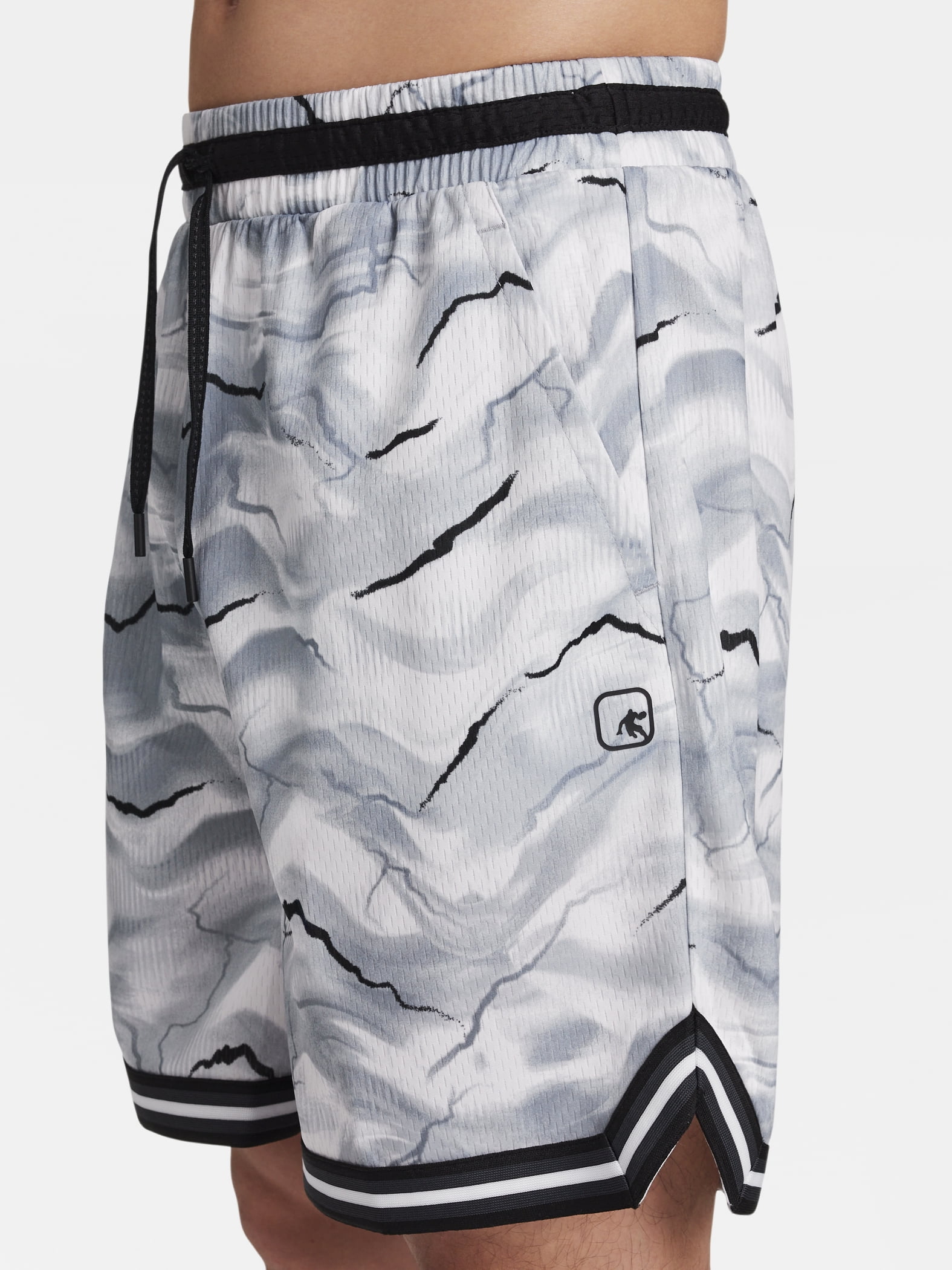 AND1 Men's and Big Men's Challenger Short, 8" inseam, Sizes XS-5XL