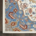 thumbnail image 5 of Nourison Elation Traditional Persian Ivory Blue Area Rug, 5 of 8