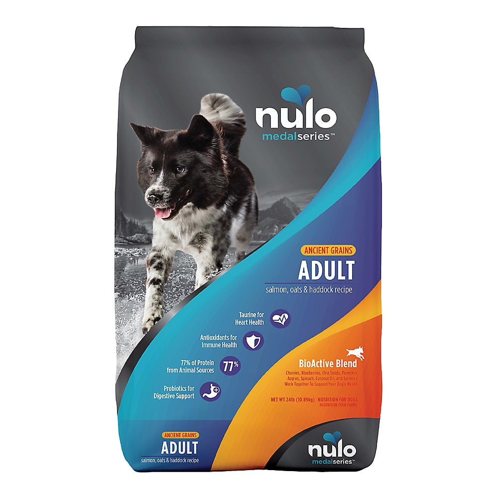 Nulo MedalSeries Ancient Grains Salmon Oats & Haddock Adult Dry Dog Food 11 lbs.
