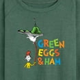 thumbnail image 3 of Dr. Seuss - Green Eggs And Ham - Women's Lightweight French Terry Long Sleeve Shirt, 3 of 6