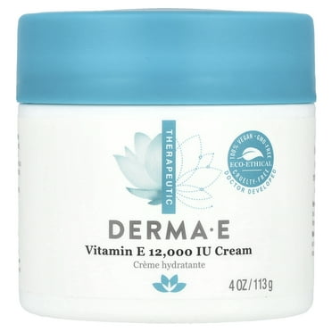 Derma E Vitamin E 12,000 IU Soothing Skin Relief Cream, 4 oz