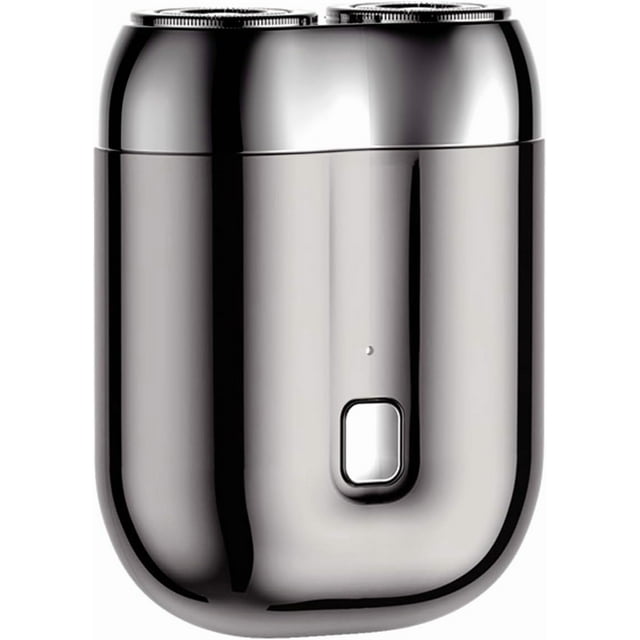 Mini Rasoir Électrique à Double Tête, Nouveau Mini Rasoir de Poche 2026, Rasoirs Rechargeables Étanches pour Maison, Voiture et Voyage (Gris)