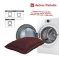 thumbnail image 2 of Majestic Pet Super Value Machine Washable Pet Dog Bed, Large, Burgundy, 2 of 5