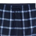 thumbnail image 6 of Nautica Men's Sueded Fleece Pajama Pants 2 Pack (Navy/Blue, Small), 6 of 6
