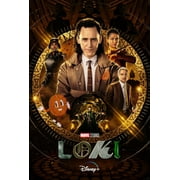 Loki Movie Poster Glossy High Quality Print Photo Wall Art Tom Hiddleston Owen Wilson Marvel Disney Size 24x36