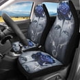 thumbnail image 2 of Gothic Rose Design Vehicle Seat Covers Comfortable Set of 2 Front Seats Only Universal Fit Most of Sedans Truck Slip-Resistant, 2 of 6